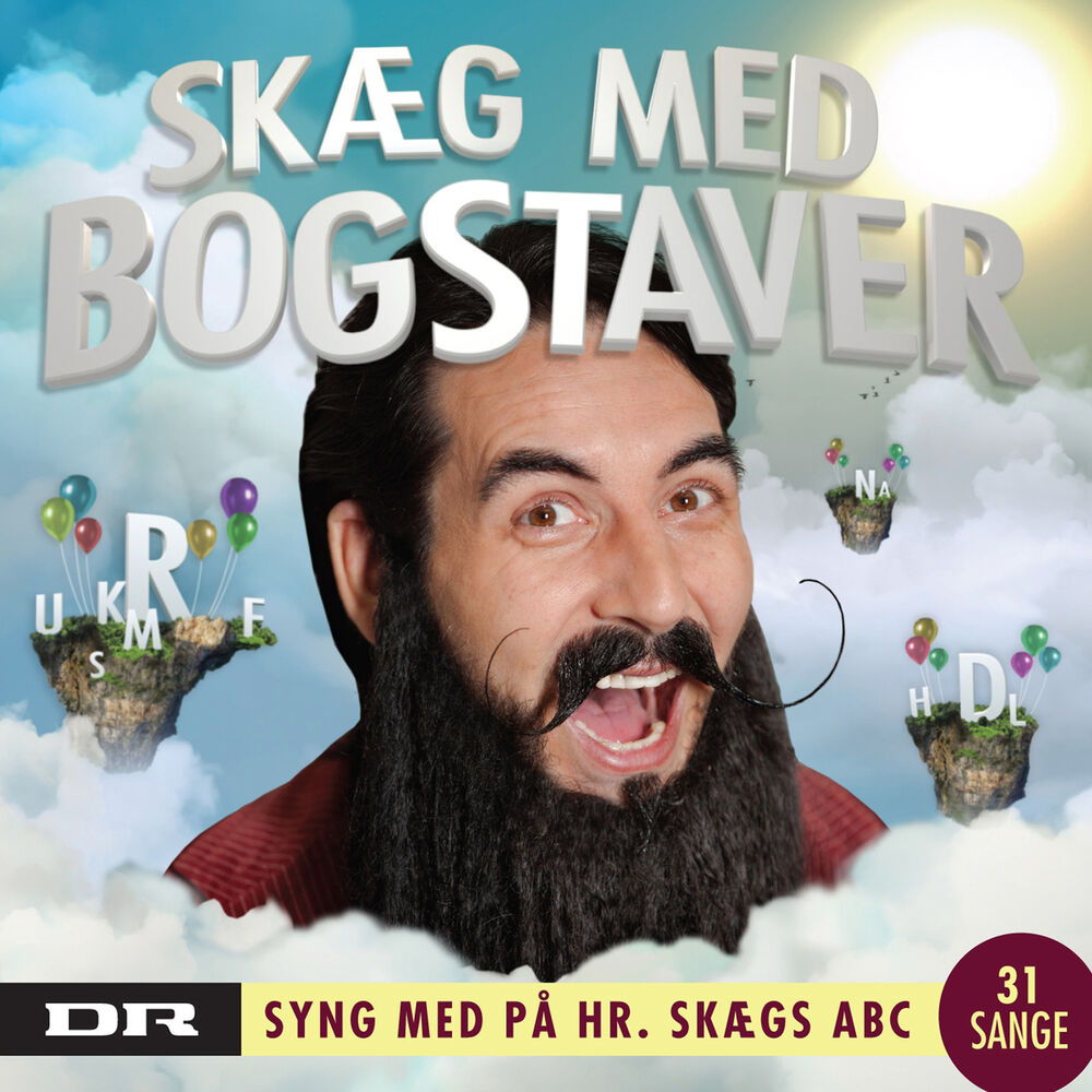 Picture of Skæg med bogstaver
