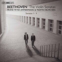 Cover of Beethoven: Violin Sonatas Nos. 1-4