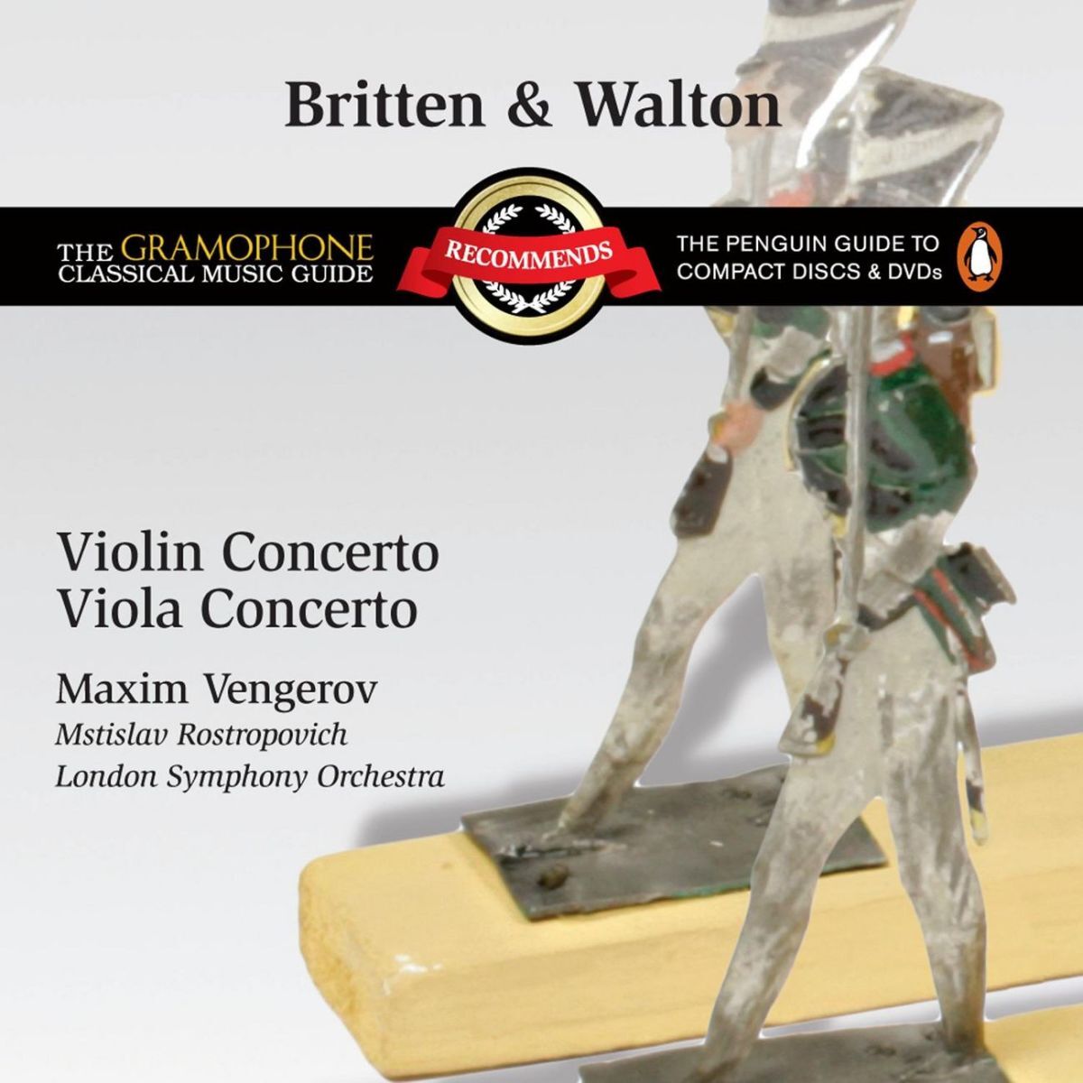 Album cover of Britten: Violin Concerto / Walton: Viola Concerto