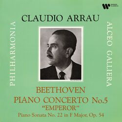 Cover of Beethoven: Piano Concerto No. 5, Op. 73 "Emperor" & Piano Sonata No. 22, Op. 54