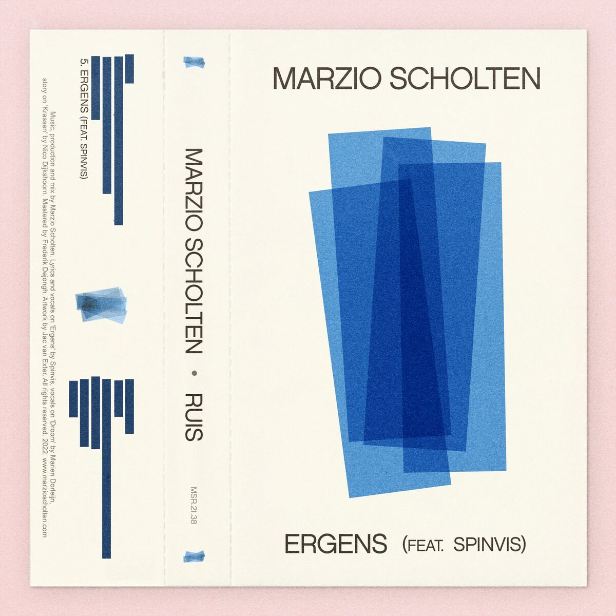Album cover of Ergens (feat. Spinvis)