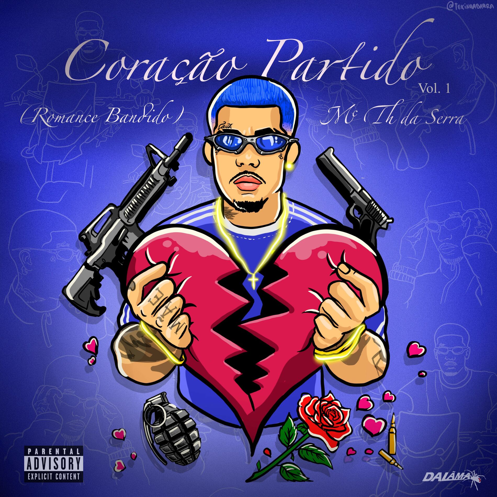 Album cover of Coração Partido, Vol. 1 - Romance Bandido