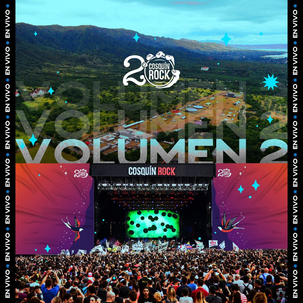Album cover of Cosquín Rock 2020 - Volúmen 2 (En Vivo)