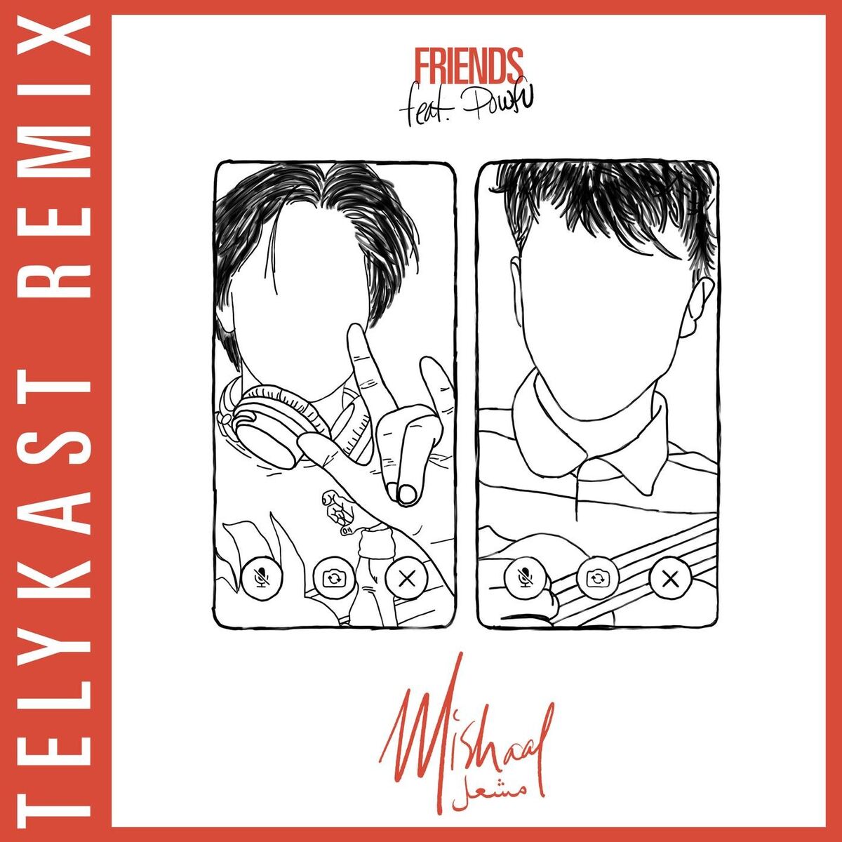 Album cover of Friends (feat. Powfu) (TELYKast Remix)