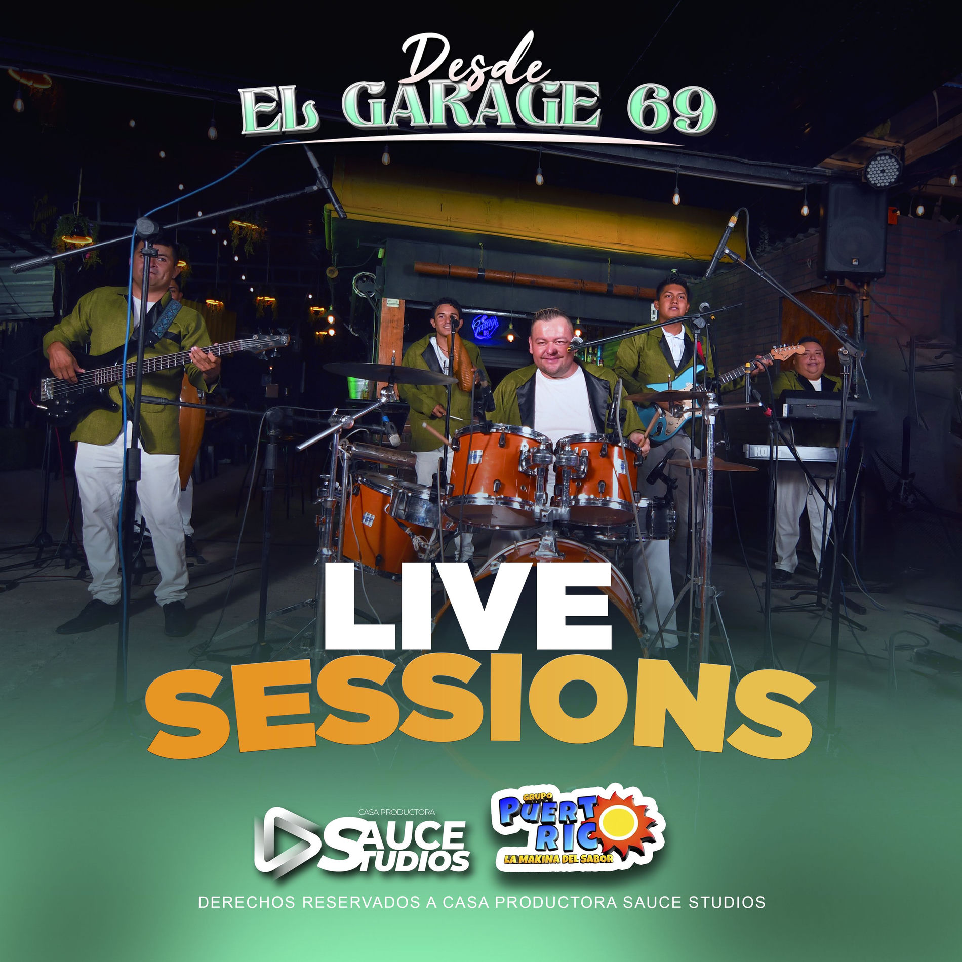 Album cover of Live Sessions, Vol. 1 (En Vivo desde el Garage 69)