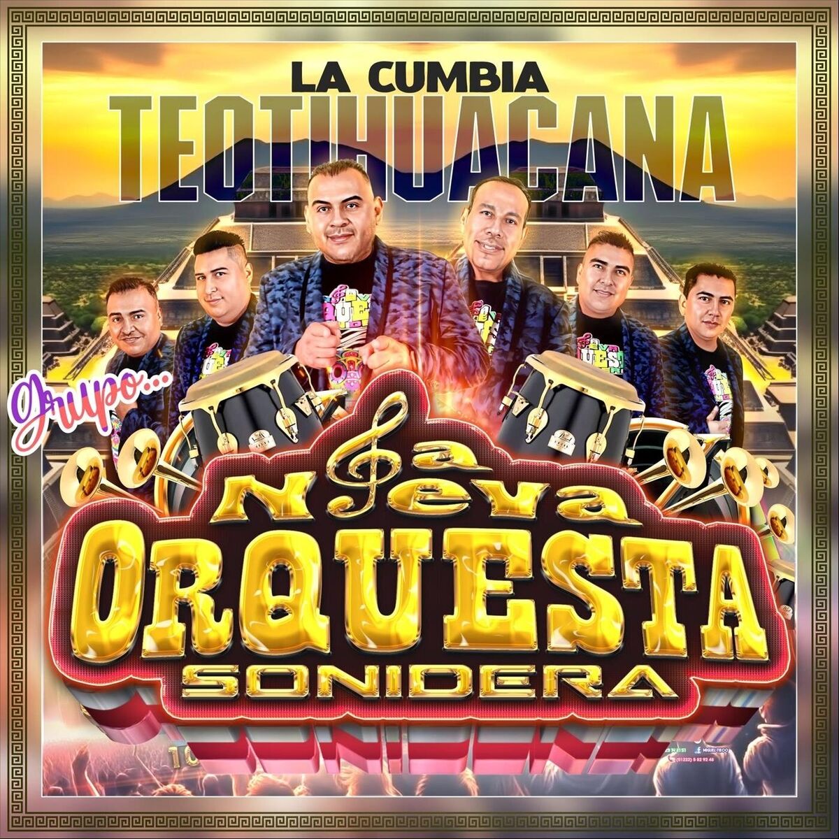 Album cover of La Cumbia Teotihuacana