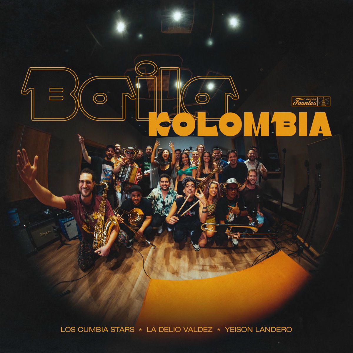 Album cover of Baila Kolombia