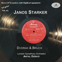Cover of LP Pure, Vol. 24: Doráti Conducts Dvořák & Bruch