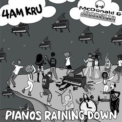 Cover of Pianos Raining Down