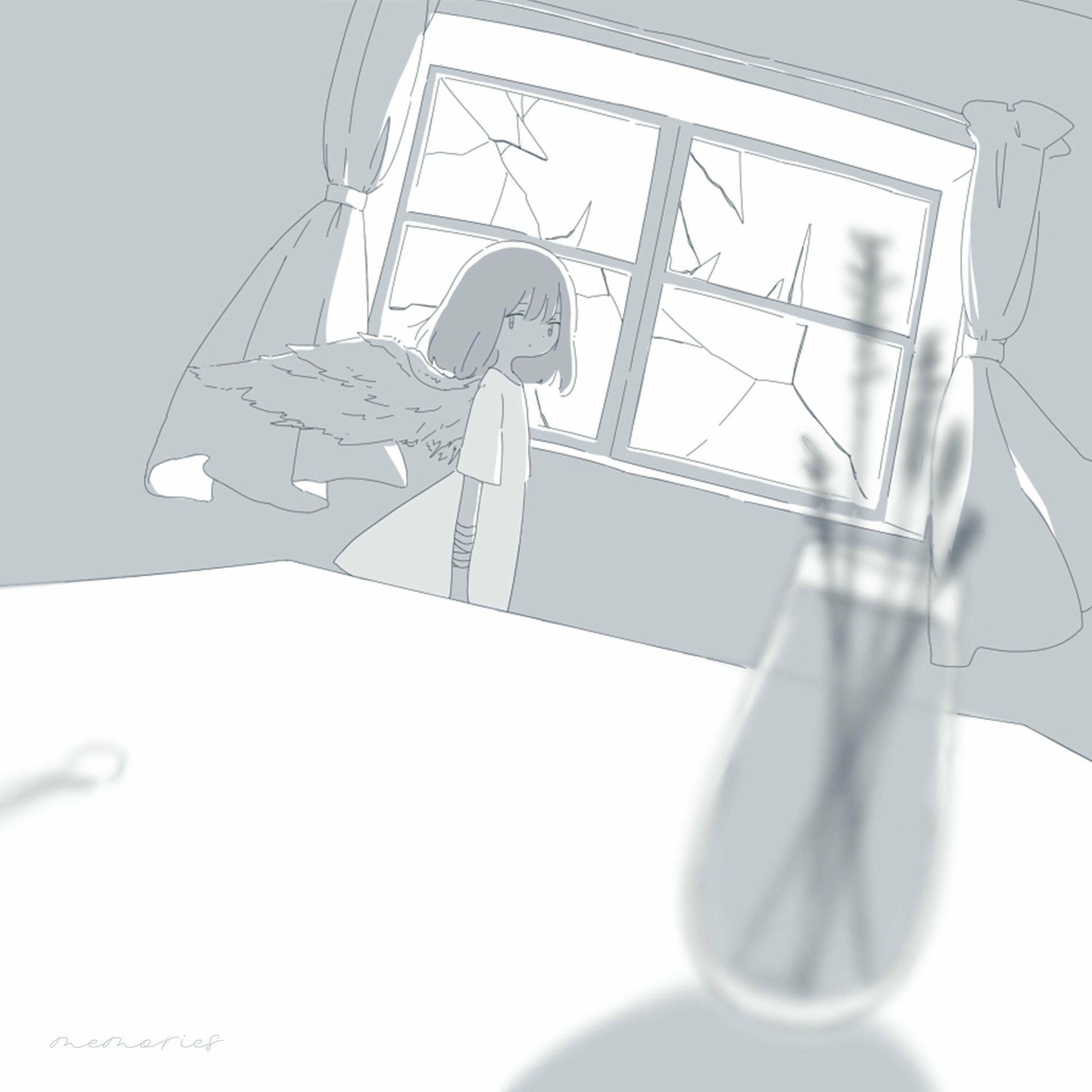 Album cover of memories (feat. yuju & blackwinterwells)