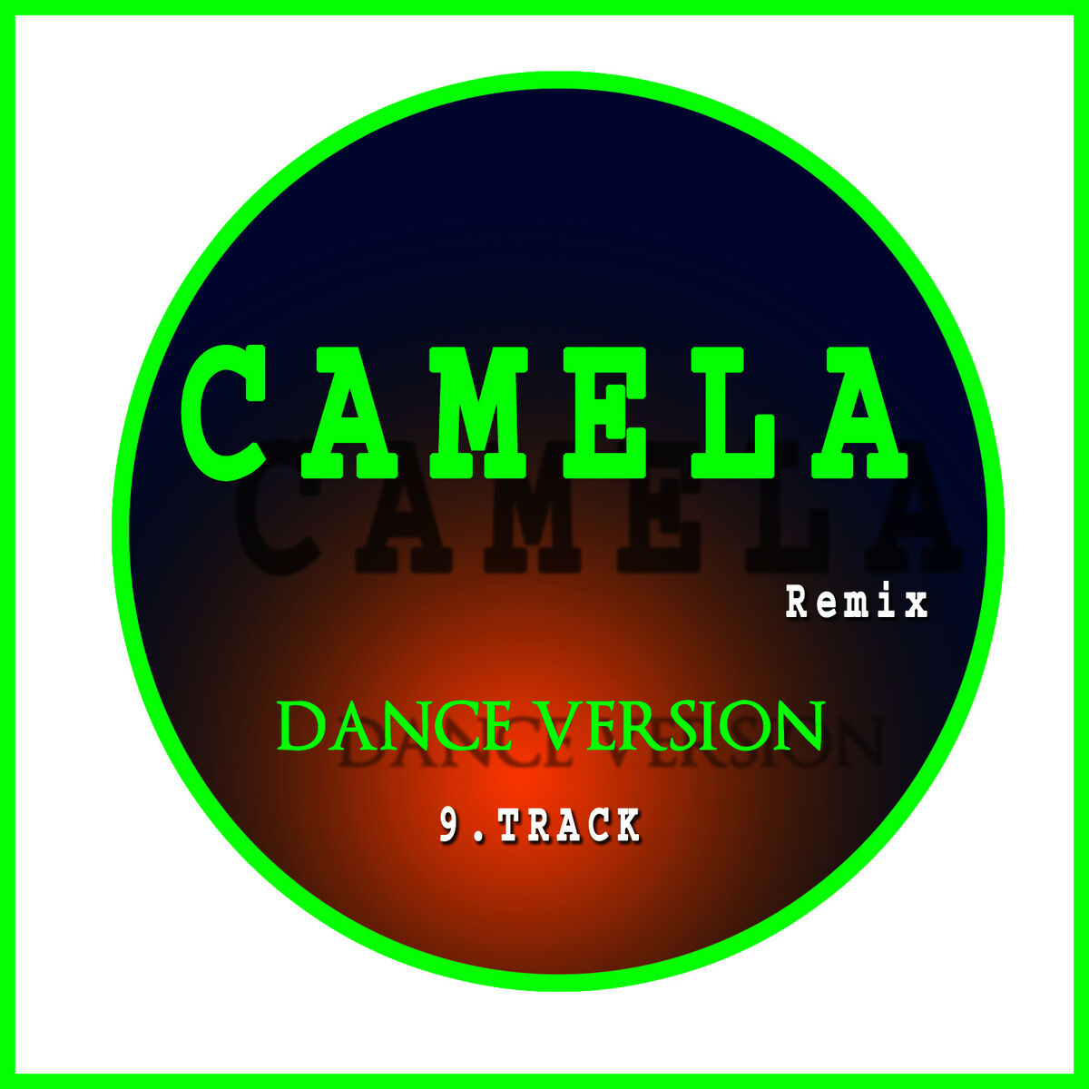 Album cover of Camela Remix Dance Version 9. Track