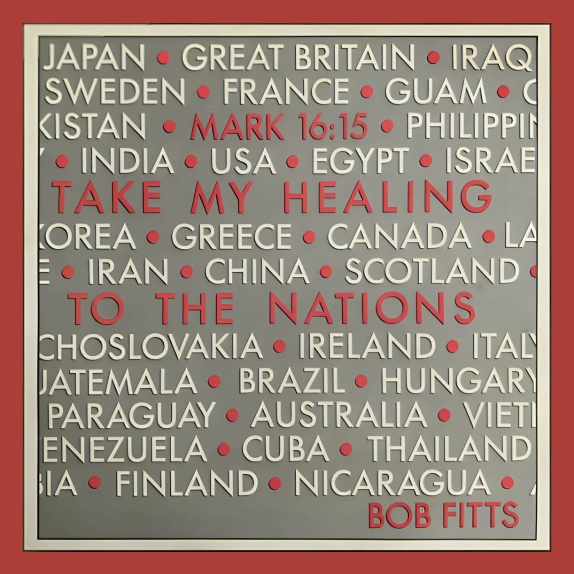 Album cover of Take My Healing To The Nations