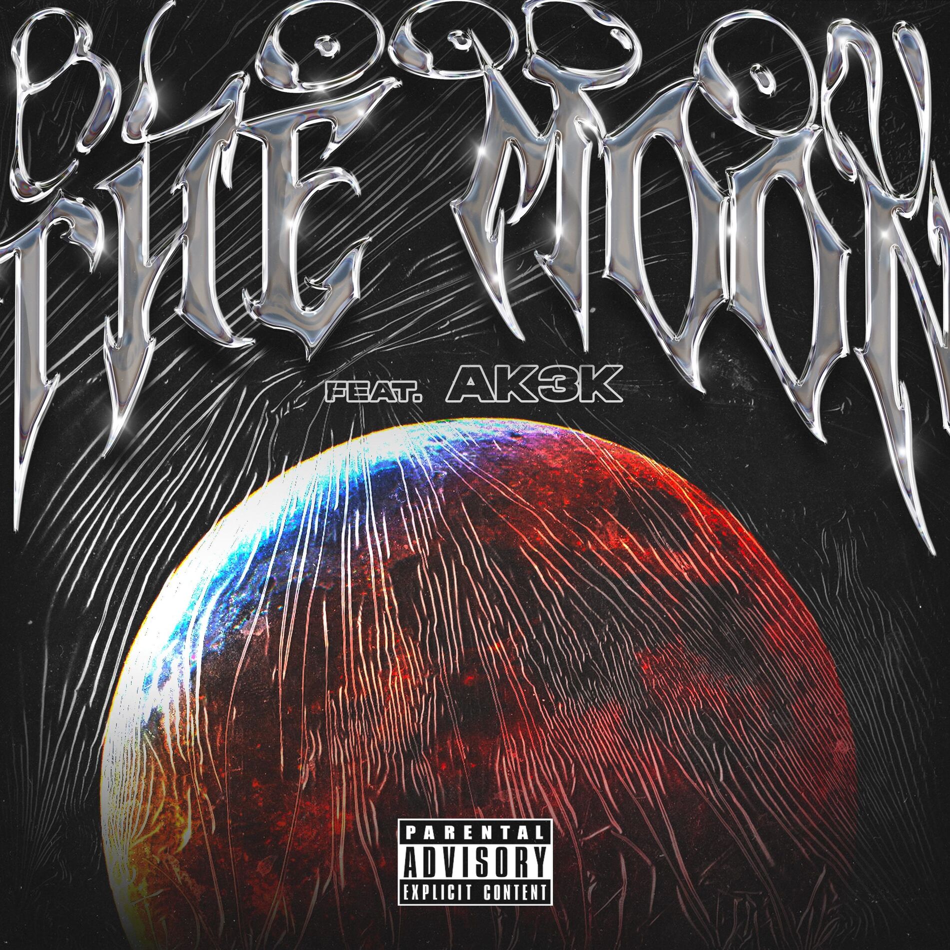 Album cover of BLOOD ON THE MOON (feat. Ak3k)
