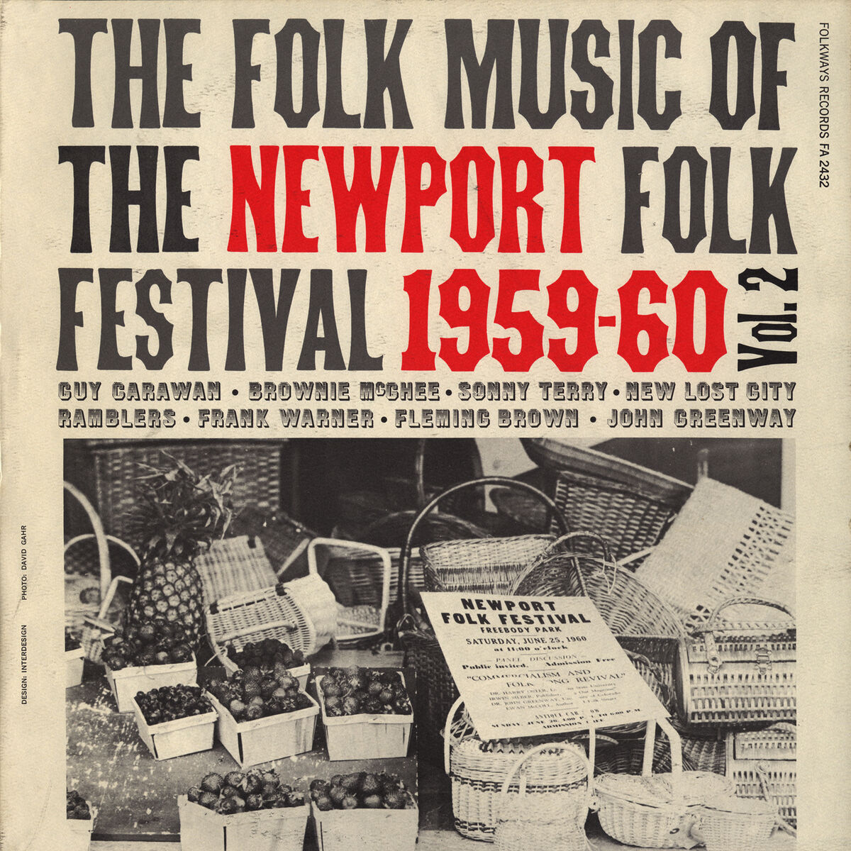 Album cover of Folk Music of the Newport Folk Festival, Vol. 2
