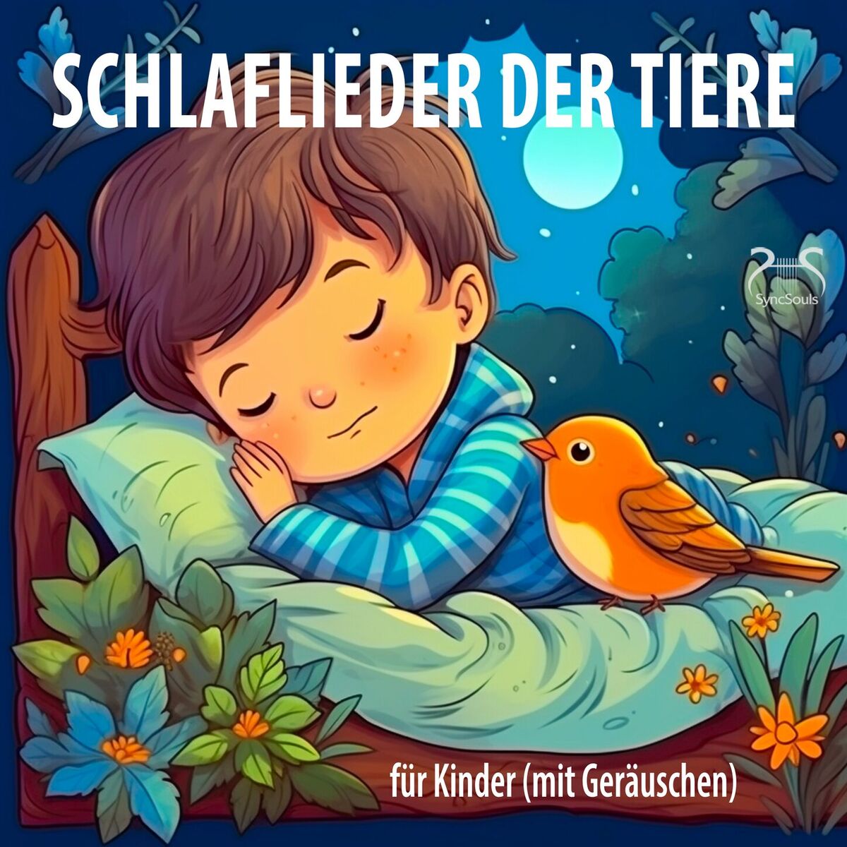 Album cover of Schlaflieder der Tiere - für Kinder (mit Geräuschen)