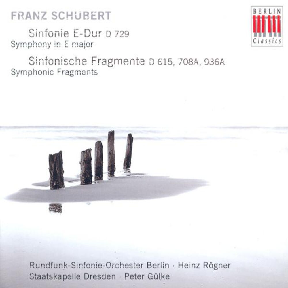 Picture of Schubert: Sinfonie E-Dur D 729/Sinfonische Fragmente