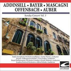 Cover of Addinsell - Bayer - Mascagni - Offenbach - Auber - Sunday Concert Vol. 3