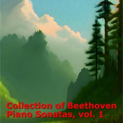 Cover of Collection of Beethoven Piano Sonatas, vol. 1