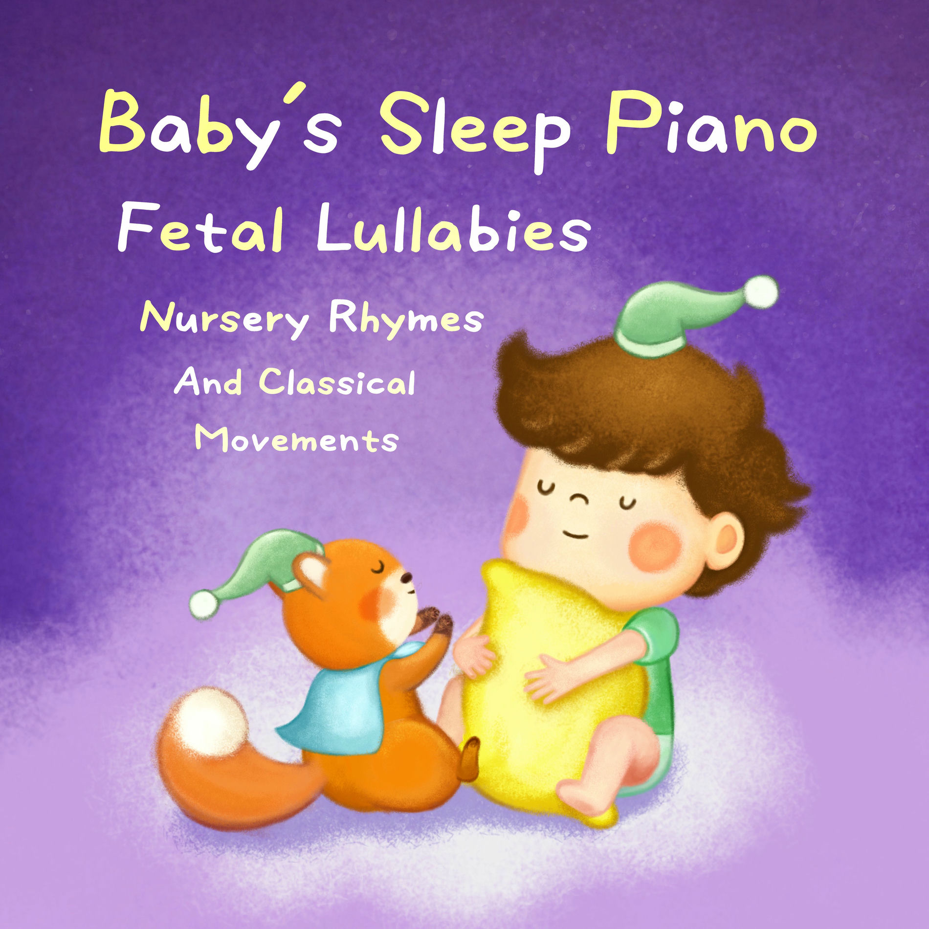 Album cover of Baby's Sleep Piano: Fetal Lullabies, Nursery Rhymes and Classical Movements