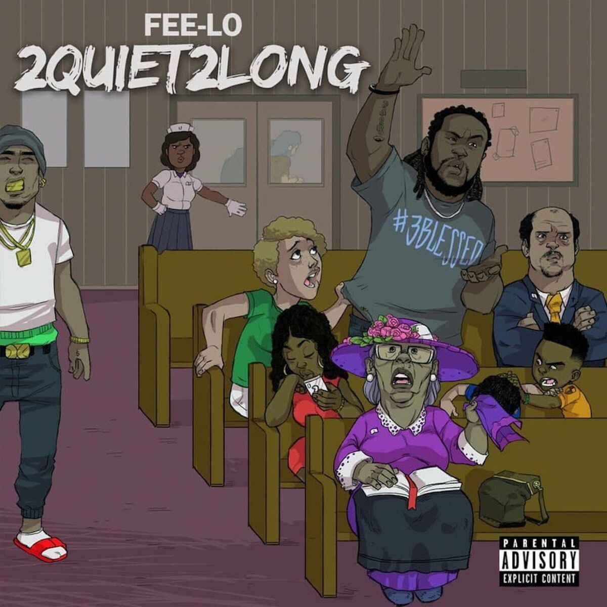 Album cover of 2 Quiet 2 Long