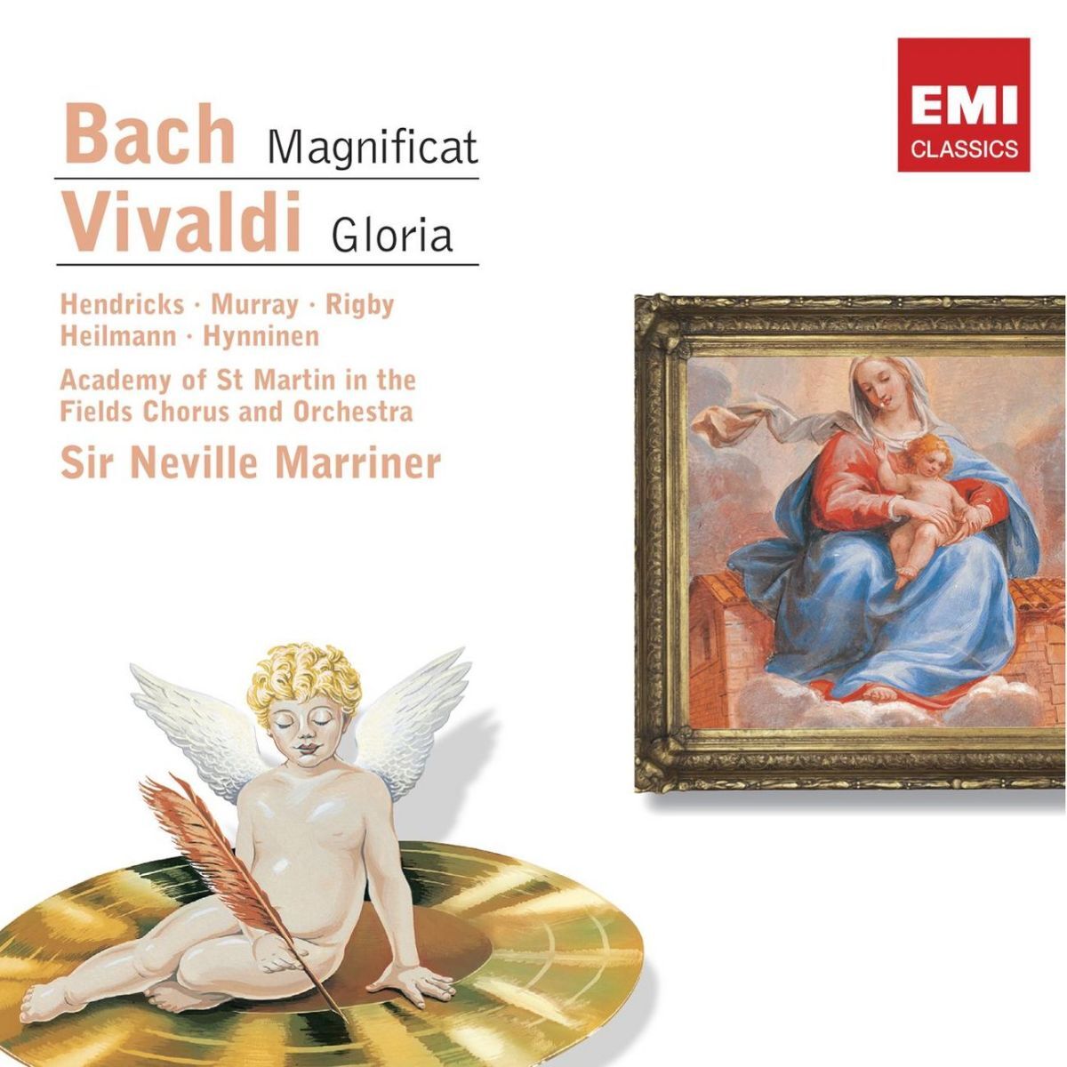Album cover of Bach: Magnificat - Vivaldi: Gloria