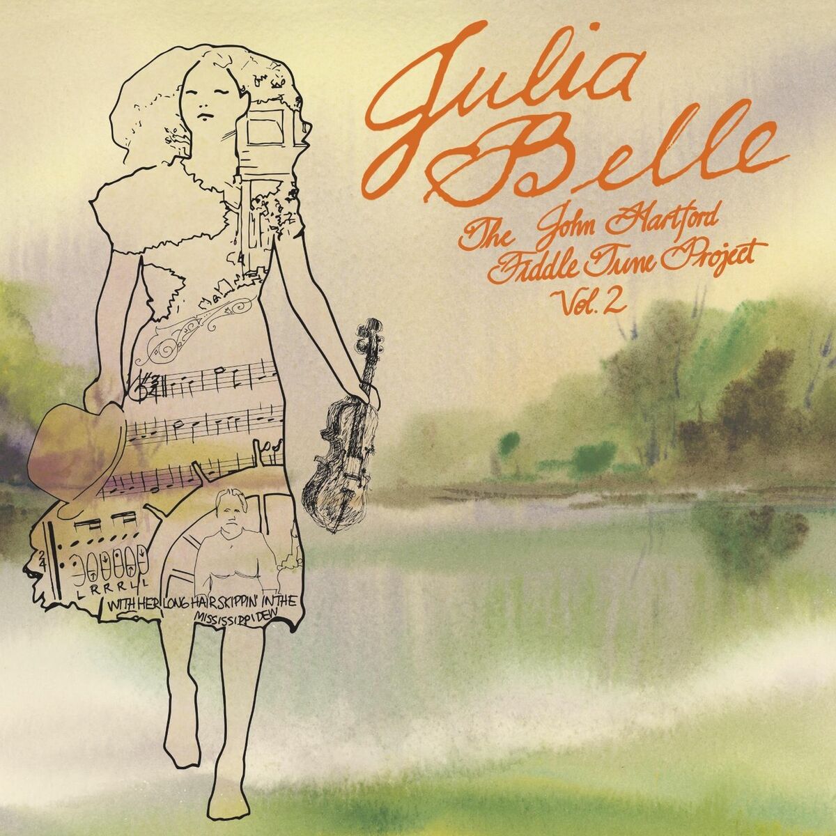 Album cover of Julia Belle: The John Hartford Fiddle Tune Project, Vol. 2