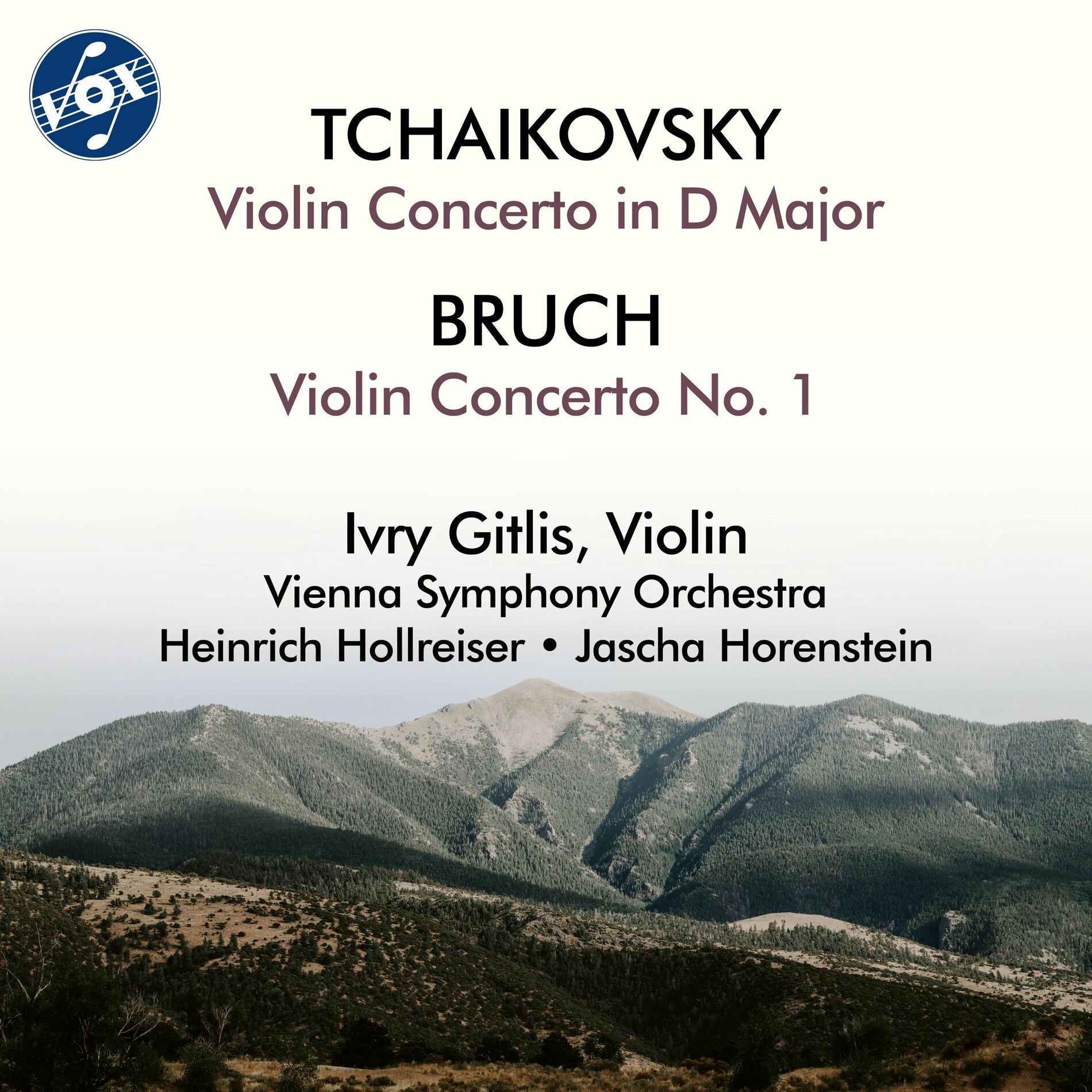 Album cover of Tchaikovsky: Violin Concerto in D Major, Op. 35, TH 59 - Bruch: Violin Concerto No. 1 in G Minor, Op. 26
