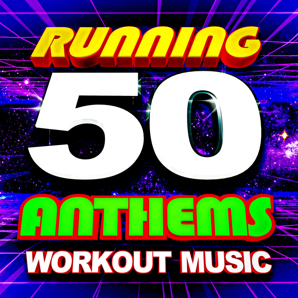 Album cover of 50 Running Anthems (Workout Music)