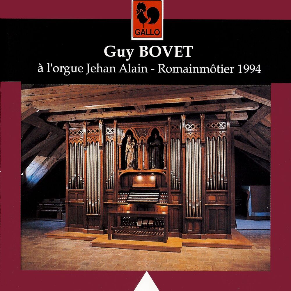 Picture of Guy Bovet à l'orgue Jehan Alain de Romainmôtier