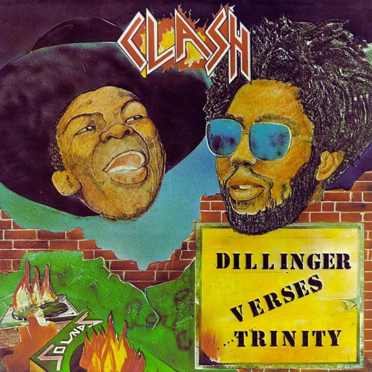 Album cover of Dillinger Vs Trinity - Clash