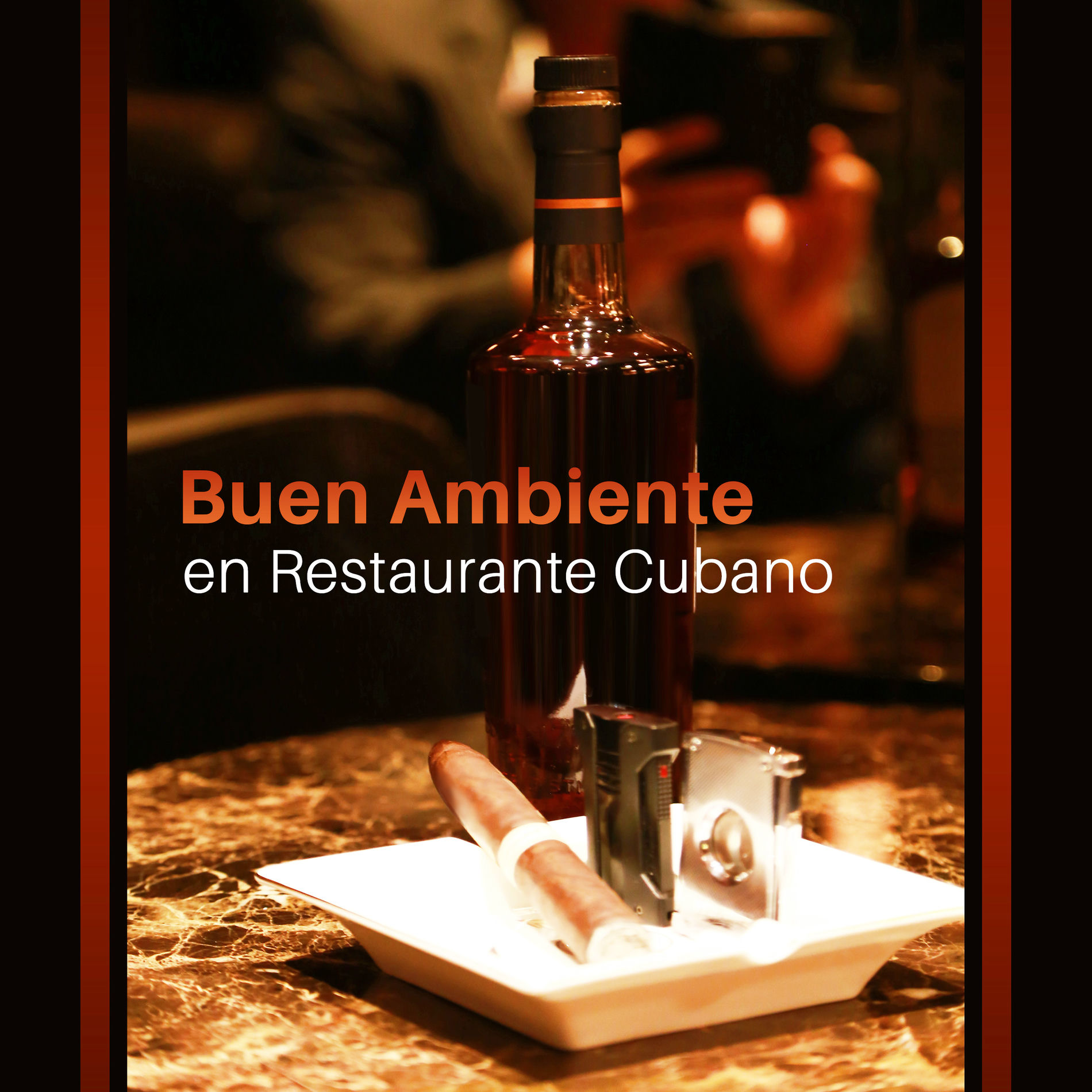 Album cover of Buen Ambiente en Restaurante Cubano: Latin Background Songs, Dinner Party Music, Latin Jazz, Evening Chilling