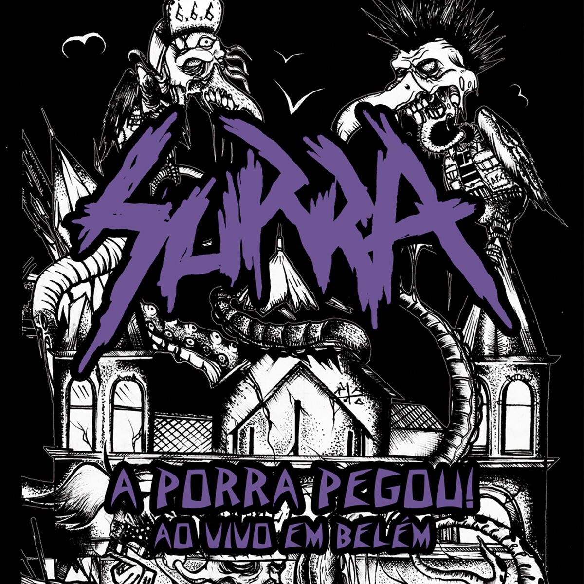 Album cover of A Porra Pegou! Ao Vivo em Belém (Ao Vivo)