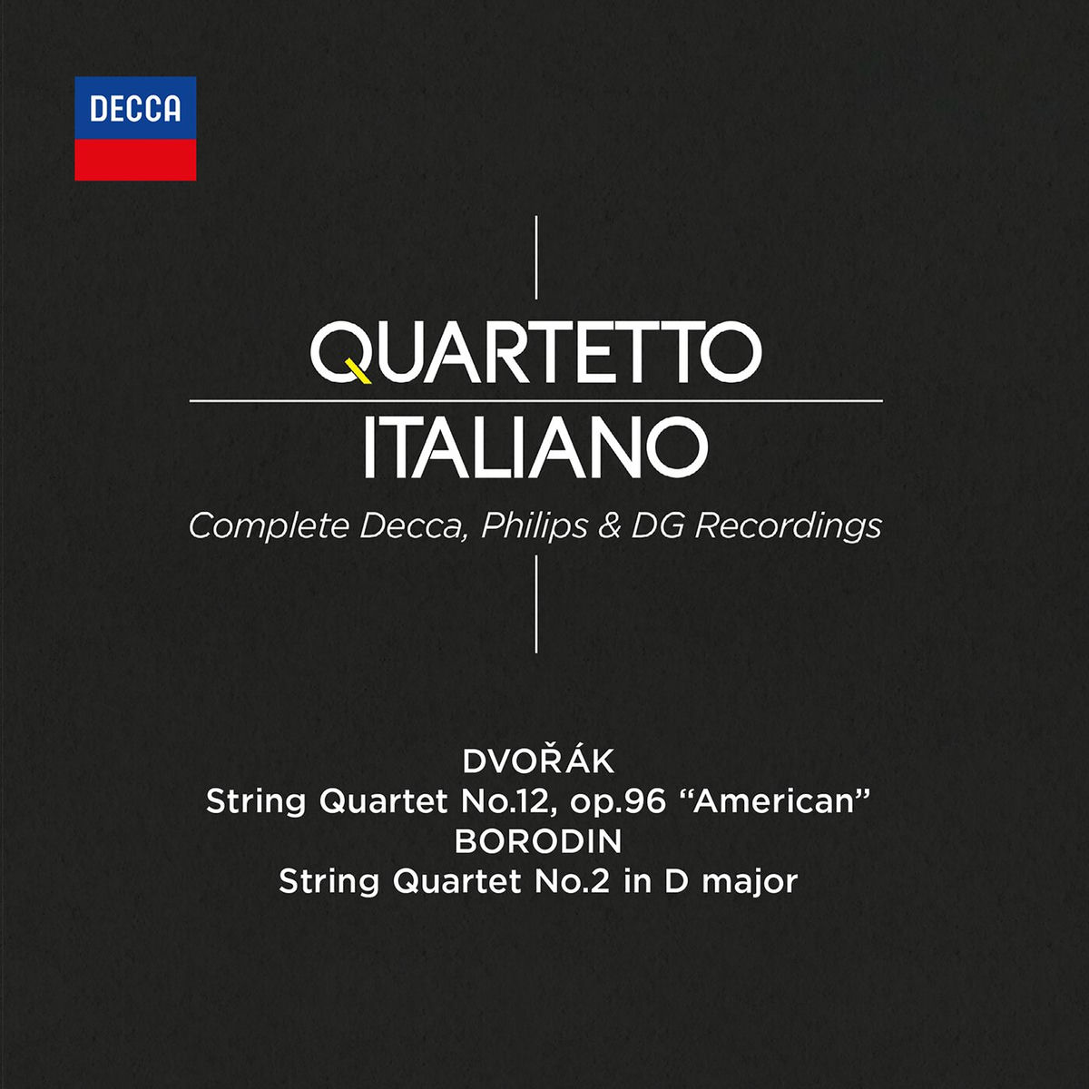 Album cover of Dvorak: String Quartet No. 12; Borodin: String Quartet No. 2