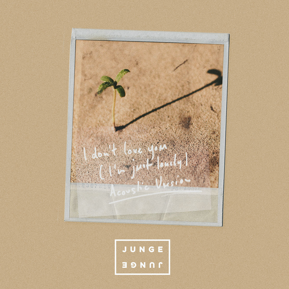 Album cover of I Don't Love You (I'm Just Lonely) (Acoustic)