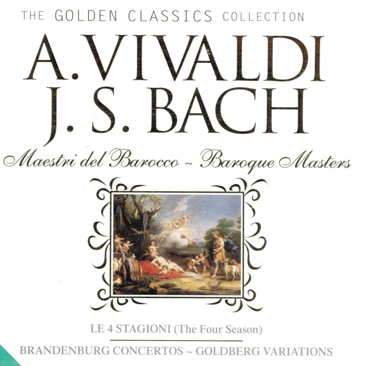Album cover of Goldberg Variations. Aria