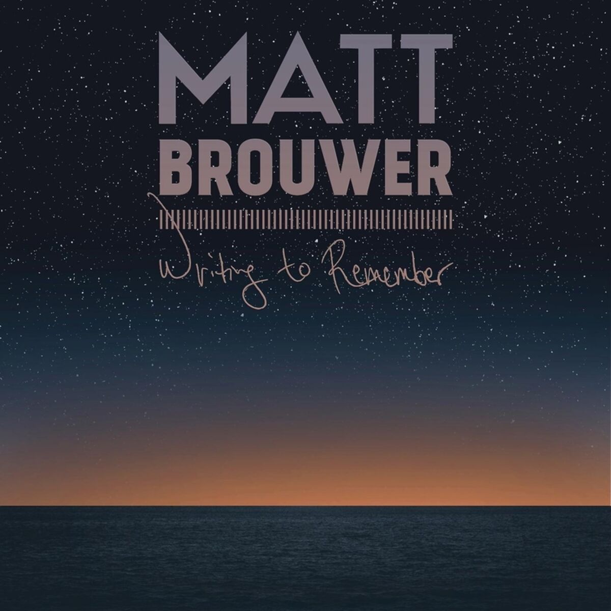 Album cover of Writing to Remember