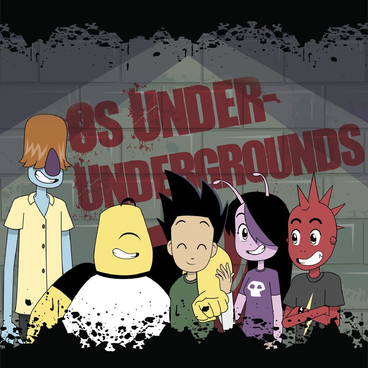 Album cover of Os Under-Undergrounds, Vol. 1 - Trilha Sonora da Série