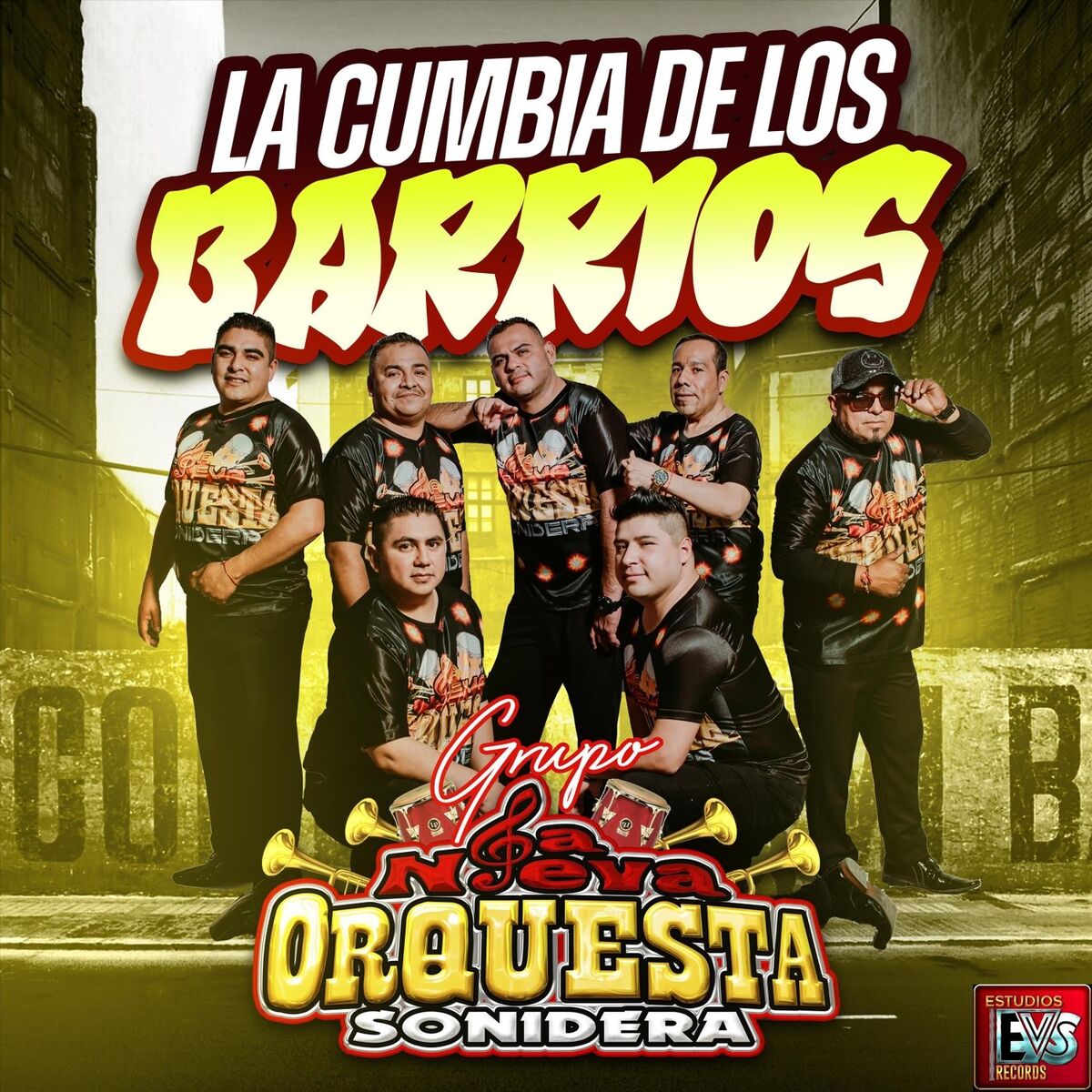 Album cover of La Cumbia de los Barrios