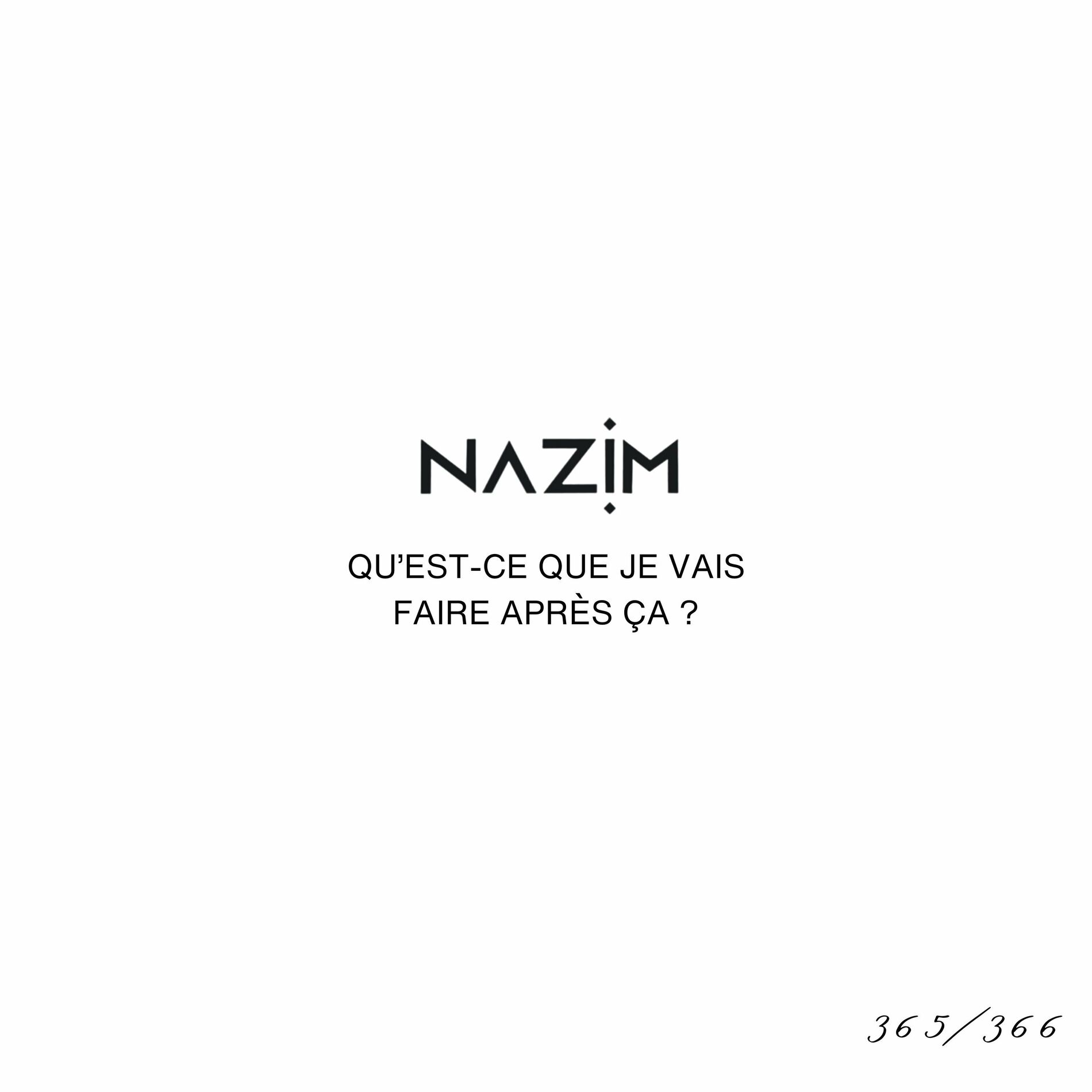 Album cover of Qu'est-ce que je vais faire après ça ? #365