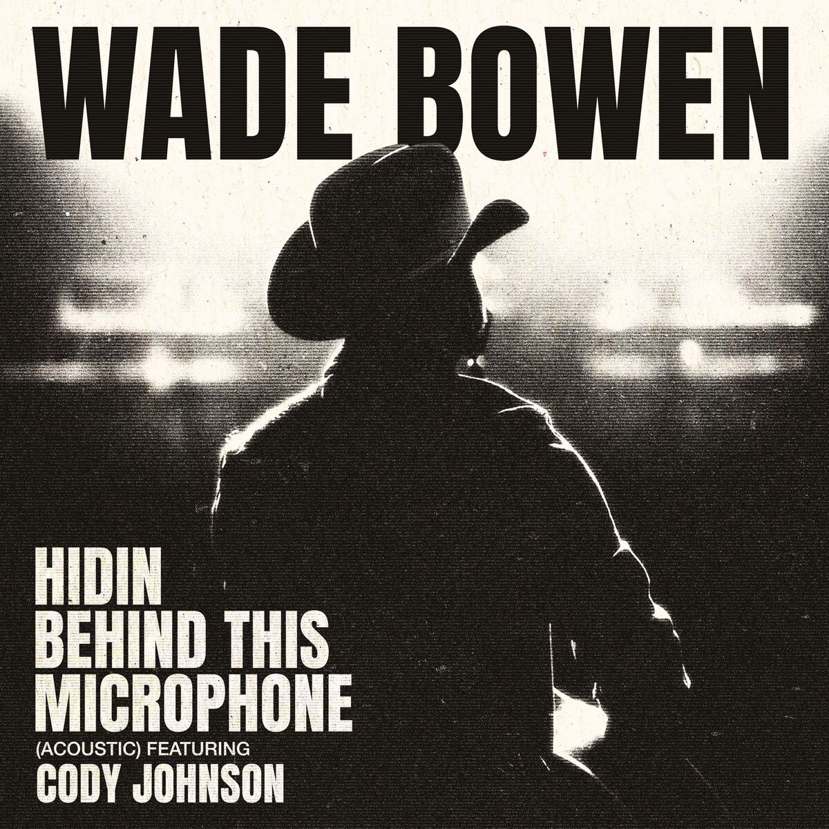 Album cover of Hidin Behind This Microphone (Acoustic feat. Cody Johnson)