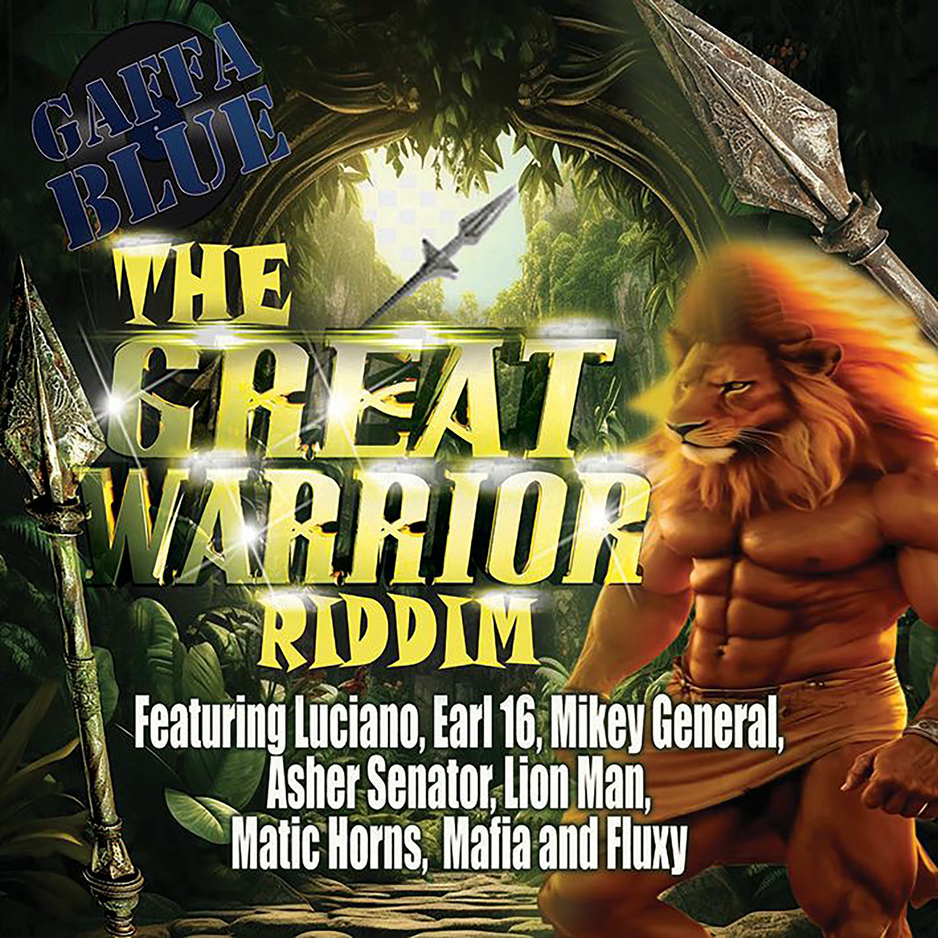 Album cover of The Great Warrior Riddim