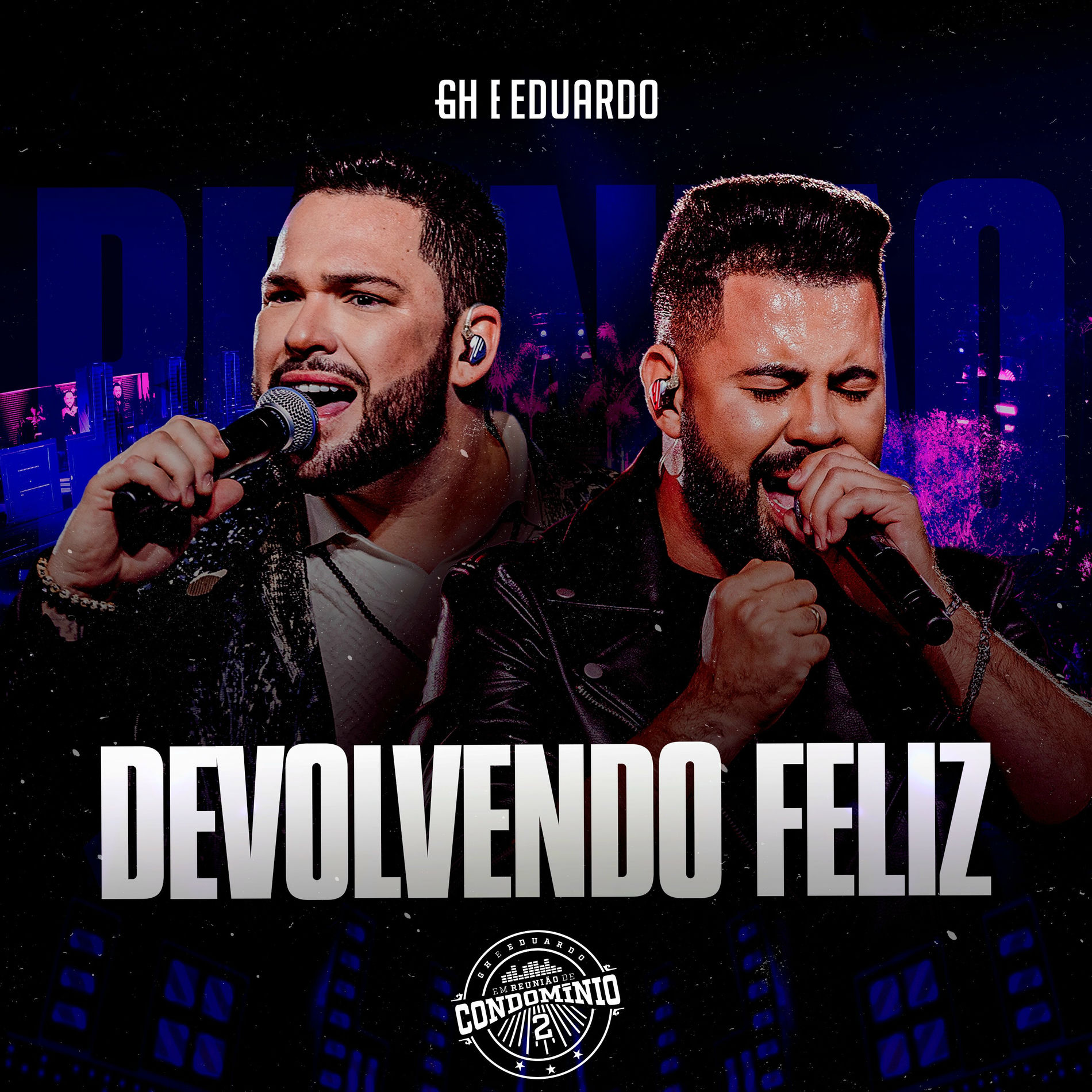 Album cover of Devolvendo feliz (Ao Vivo)