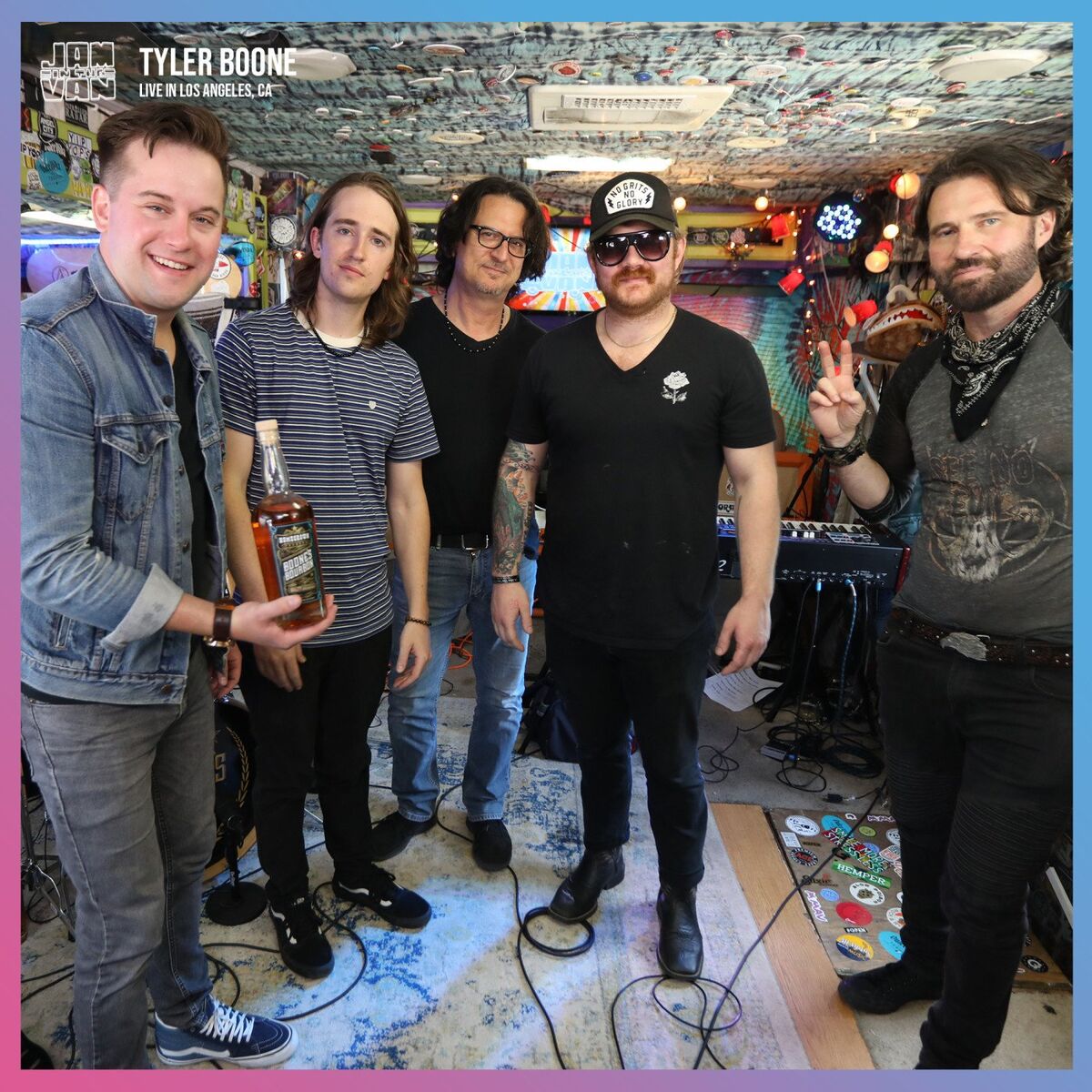 Album cover of Jam in the Van - Tyler Boone (Live Session, Los Angeles, CA, 2021)