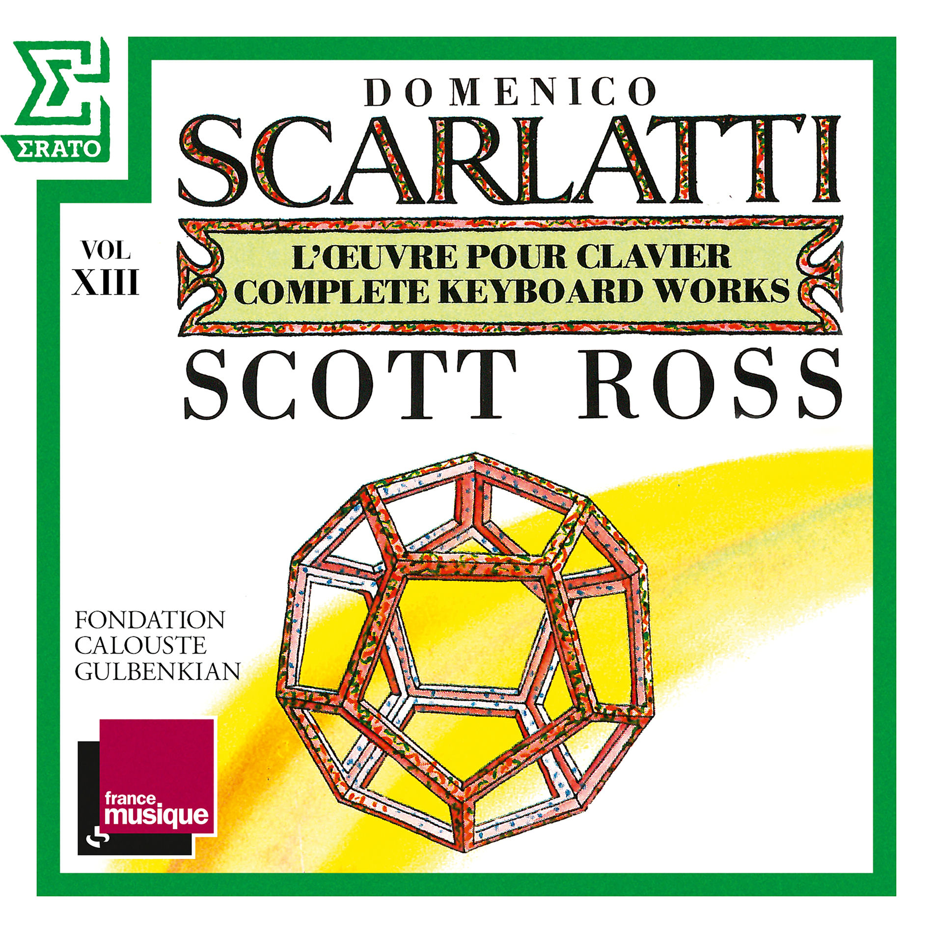 Album cover of Scarlatti: The Complete Keyboard Works, Vol. 13: Sonatas, Kk. 252 - 271