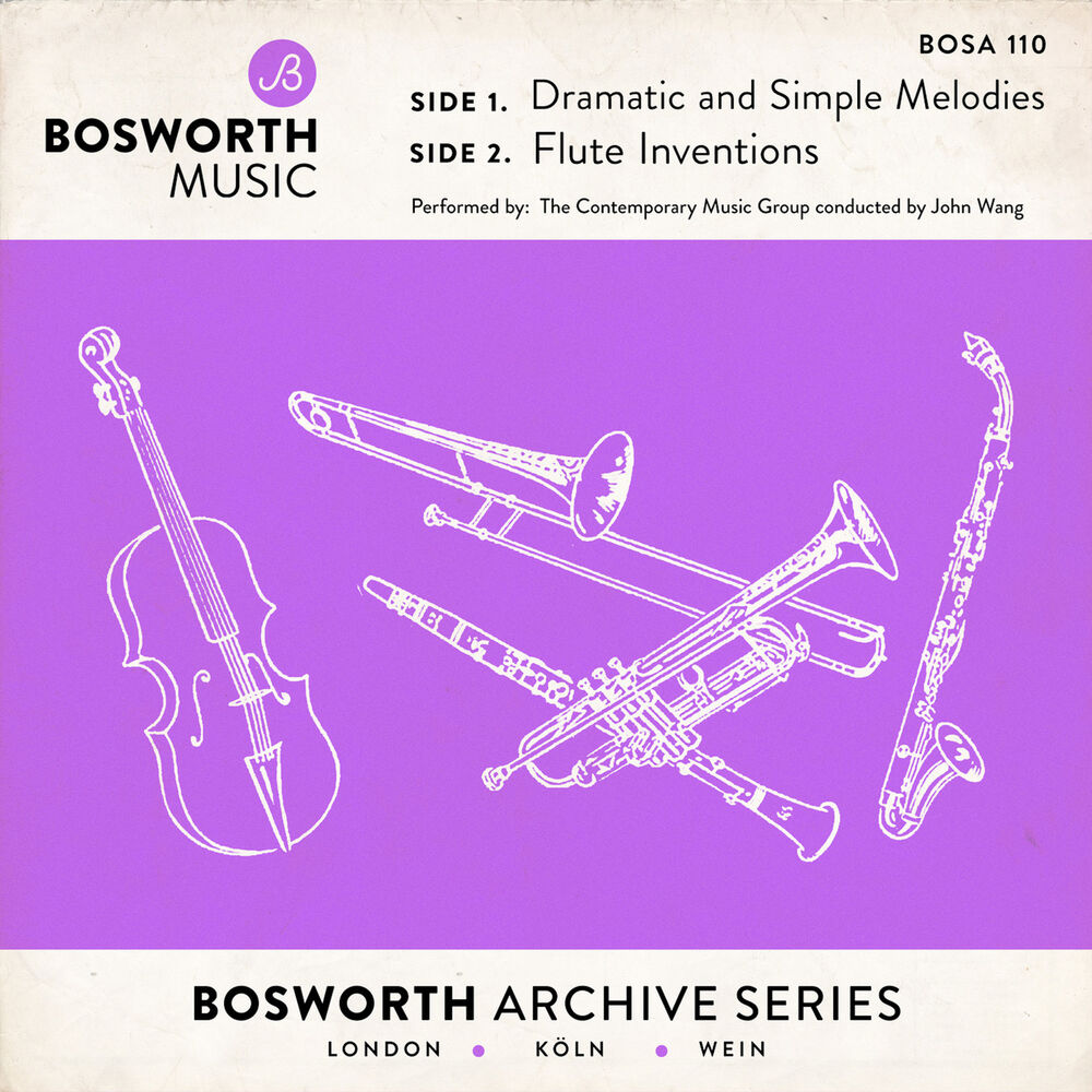 Picture of Dramatic and Simple Melodies: Flute Inventions