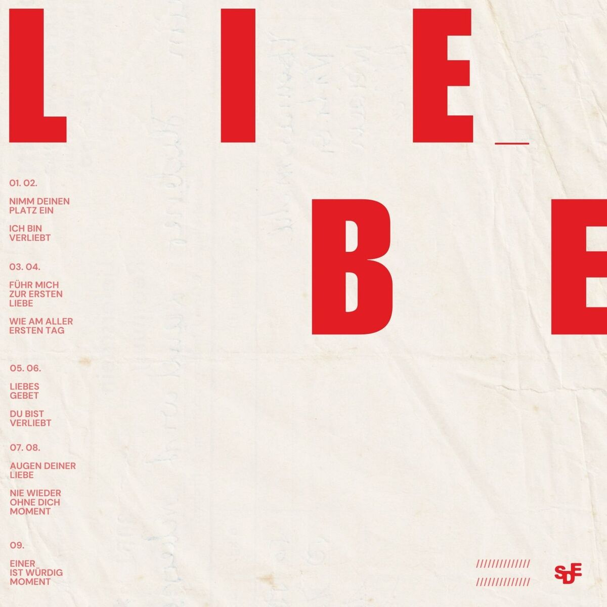 Album cover of Liebe