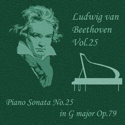 Cover of Beethoven Piano Sonata Vol.25