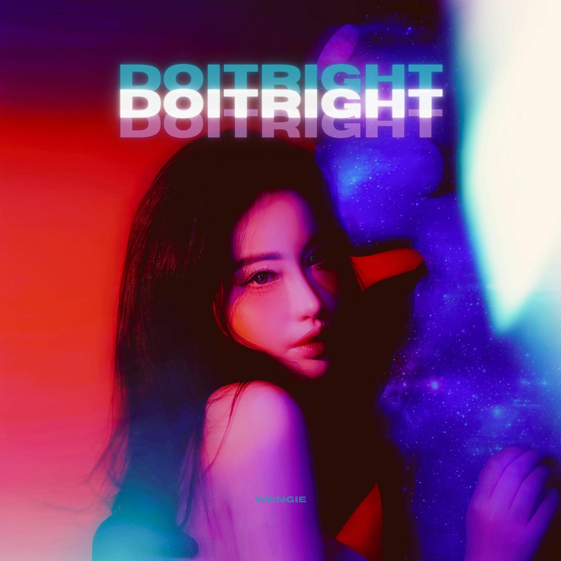 Album cover of do it right (sped up)