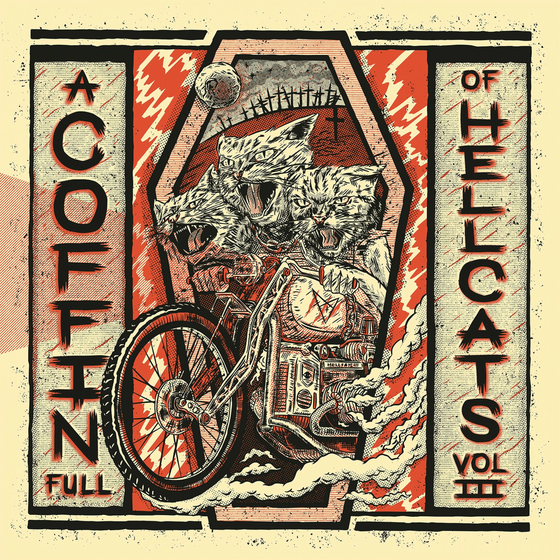 Album cover of A Coffin Full of Hellcats. Vol. 3