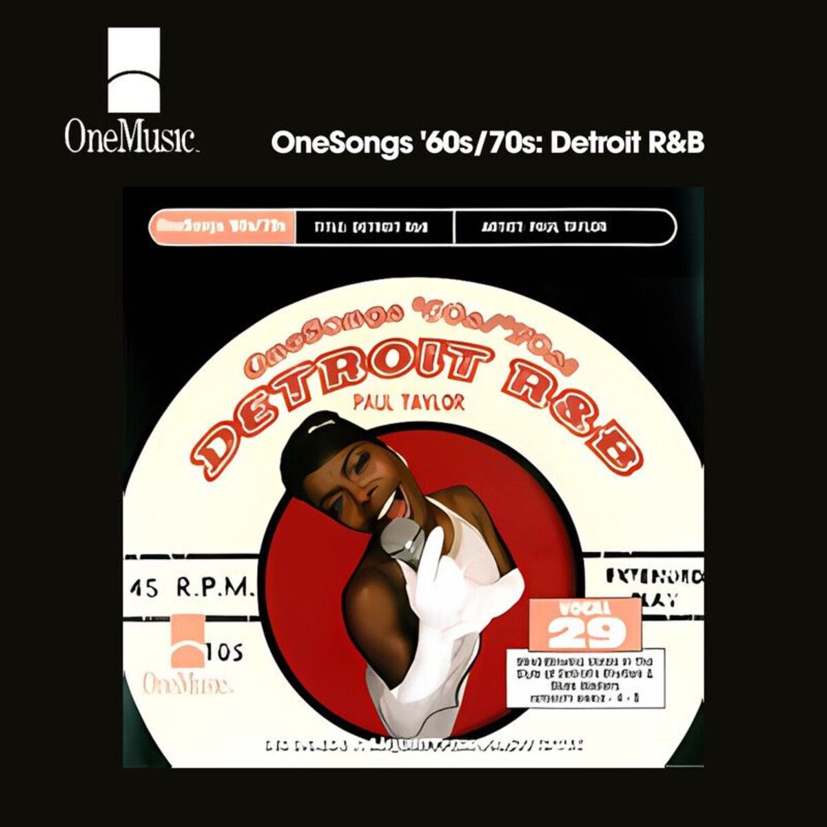 Album cover of OneSongs '60s/70s: Detroit R&B